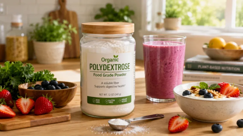 Organic Polydextrose Health Guide Gut Health, Blood Sugar, And Daily Usage Benefits