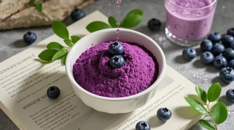 Organic Blueberry Powder, Nature'S Perfect Gift2