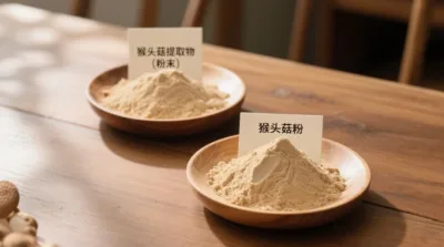 노루궁뎅이버섯 가루 Vs 추출물