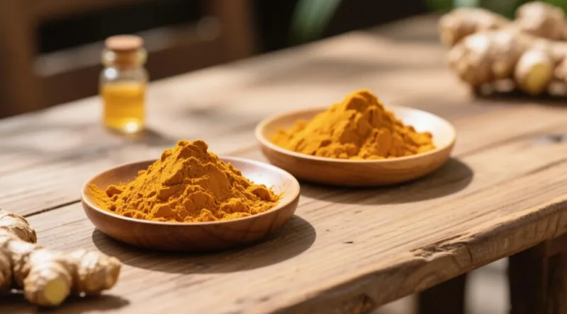 Organic Turmeric Powder &Amp; Organic Turmeric Extract