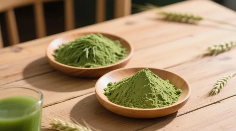 Organic Wheat Grass Juice Powder &Amp; Organic Wheatgrass Powder
