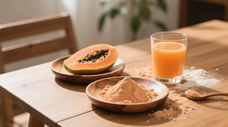 Organic Papaya Powder &Amp; Juice