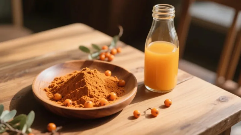 Organic Sea Buckthorn Juice Powder