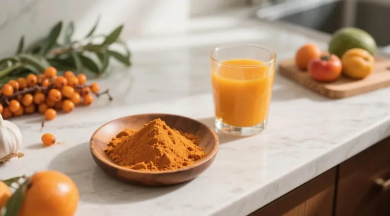Organic Sea Buckthorn Powder &Amp; Juice Powder