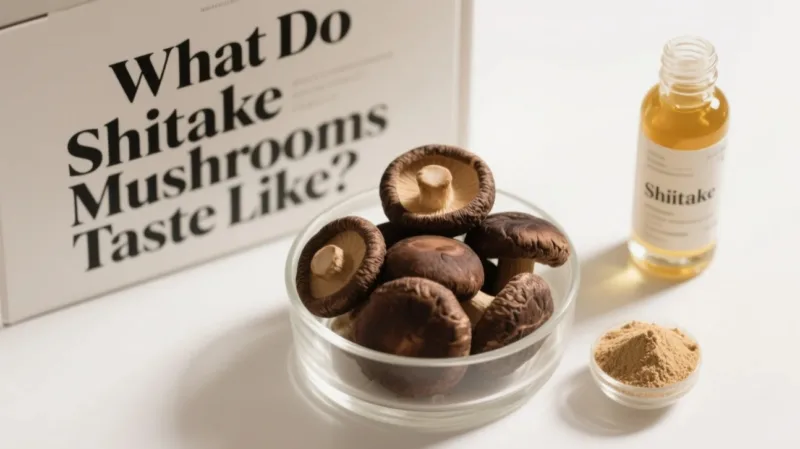 What Do Shiitake Mushrooms Taste Like