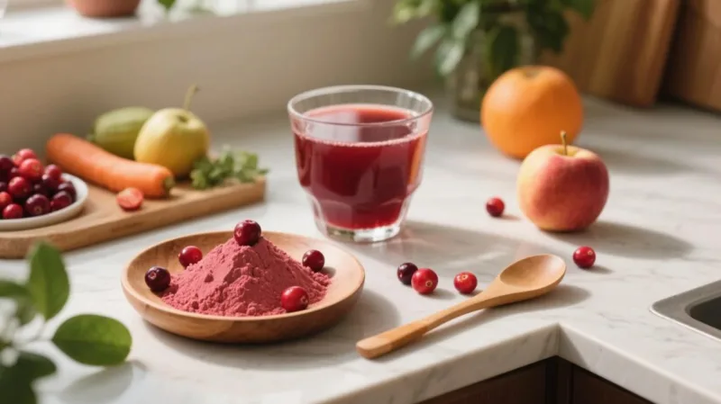 Organic Cranberry Juice Powder &Amp; Powder