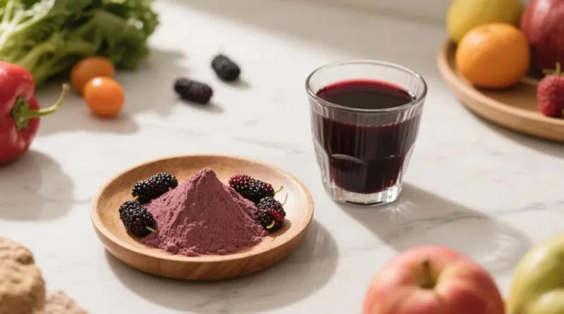 Organic Mulberry Juice Powder &Amp; Powder