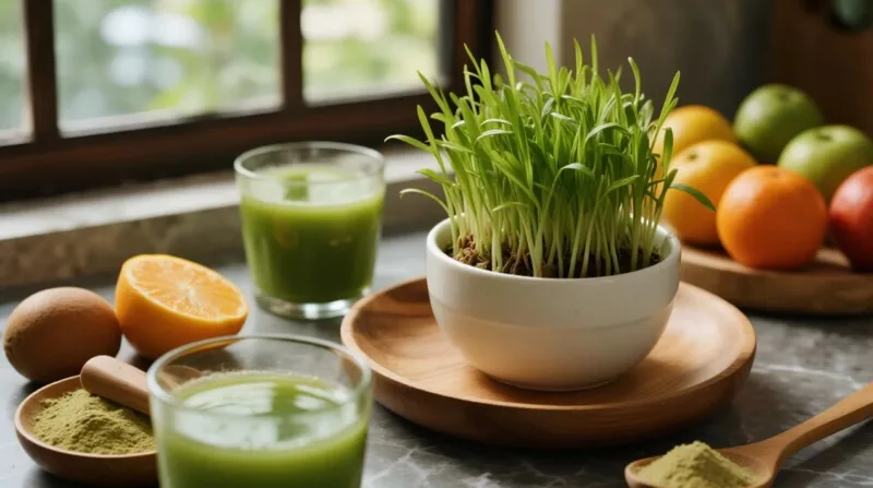 Organic Wheatgrass Powder &Amp; Juice