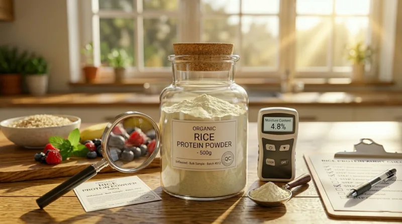 Organic Rice Protein Safety Guide Heavy Metals, Quality Indicators, Dosage, And How To Choose