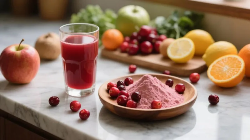 Organic Cranberry Powder &Amp; Juice