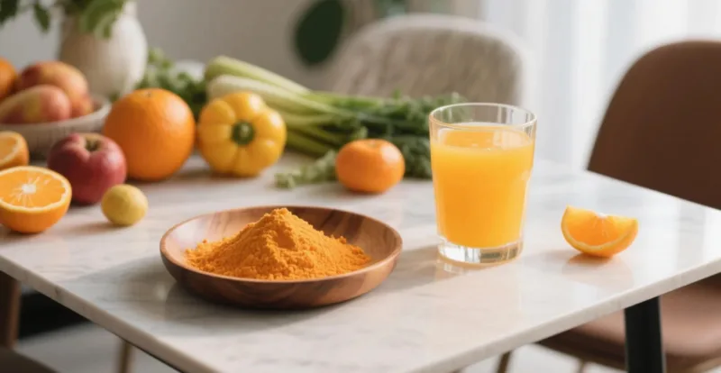 Organic Orange Powder &Amp; Juice