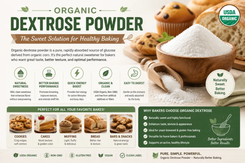 Organic Dextrose Powder The Sweet Solution For Healthy Baking