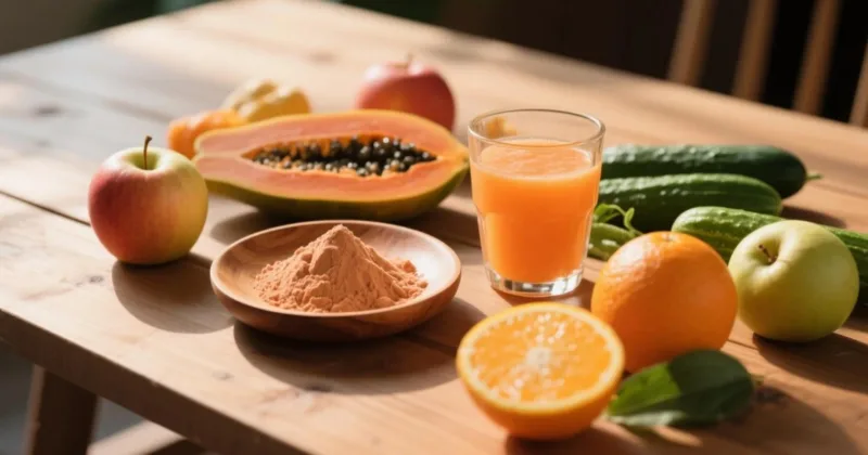 Organic Papaya Powder &Amp; Juice