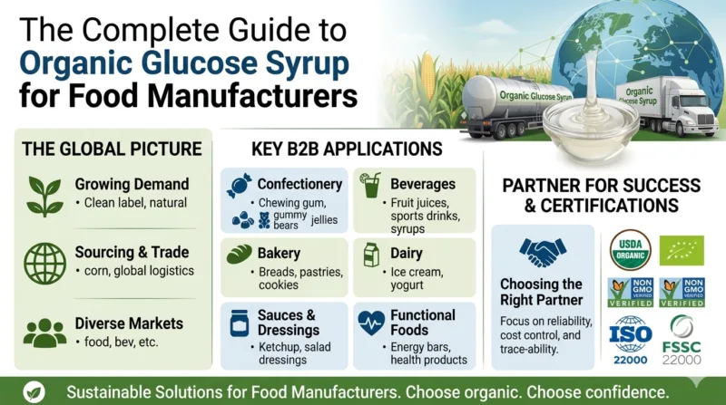 Organic Glucose Syrup The Complete B2B Applications Guide For Food Manufacturers