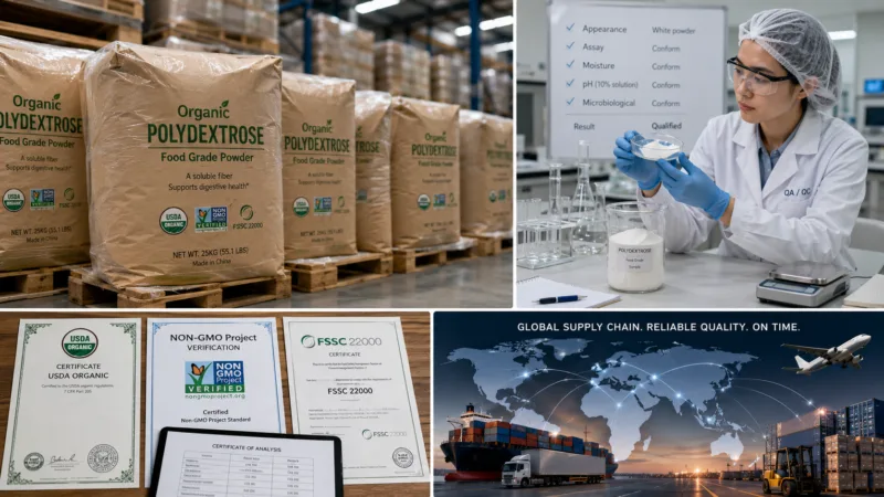 Organic Polydextrose B2B Procurement Guide Market Strategy And Strategic Sourcing